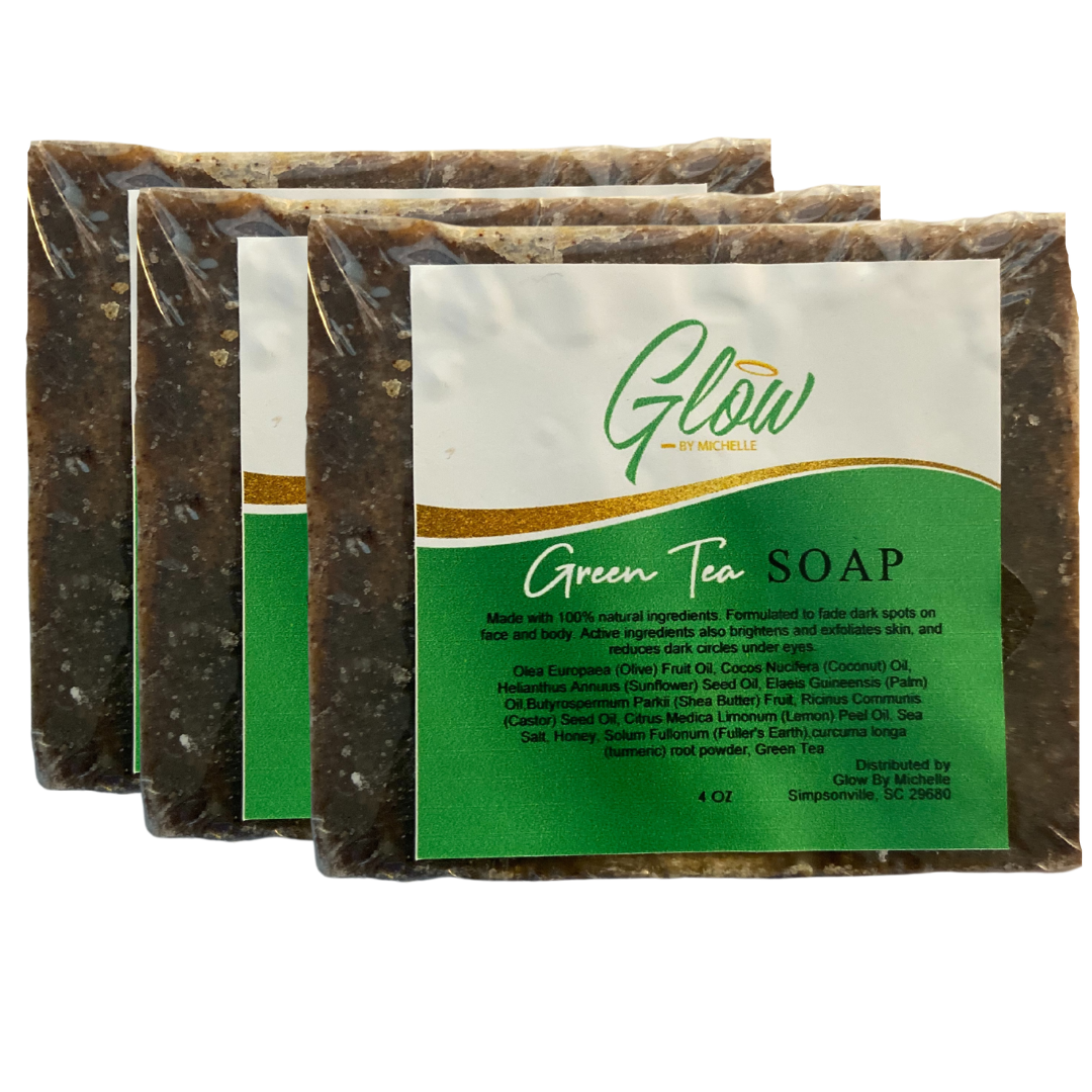 Glow By Michelle Green Tea Soap